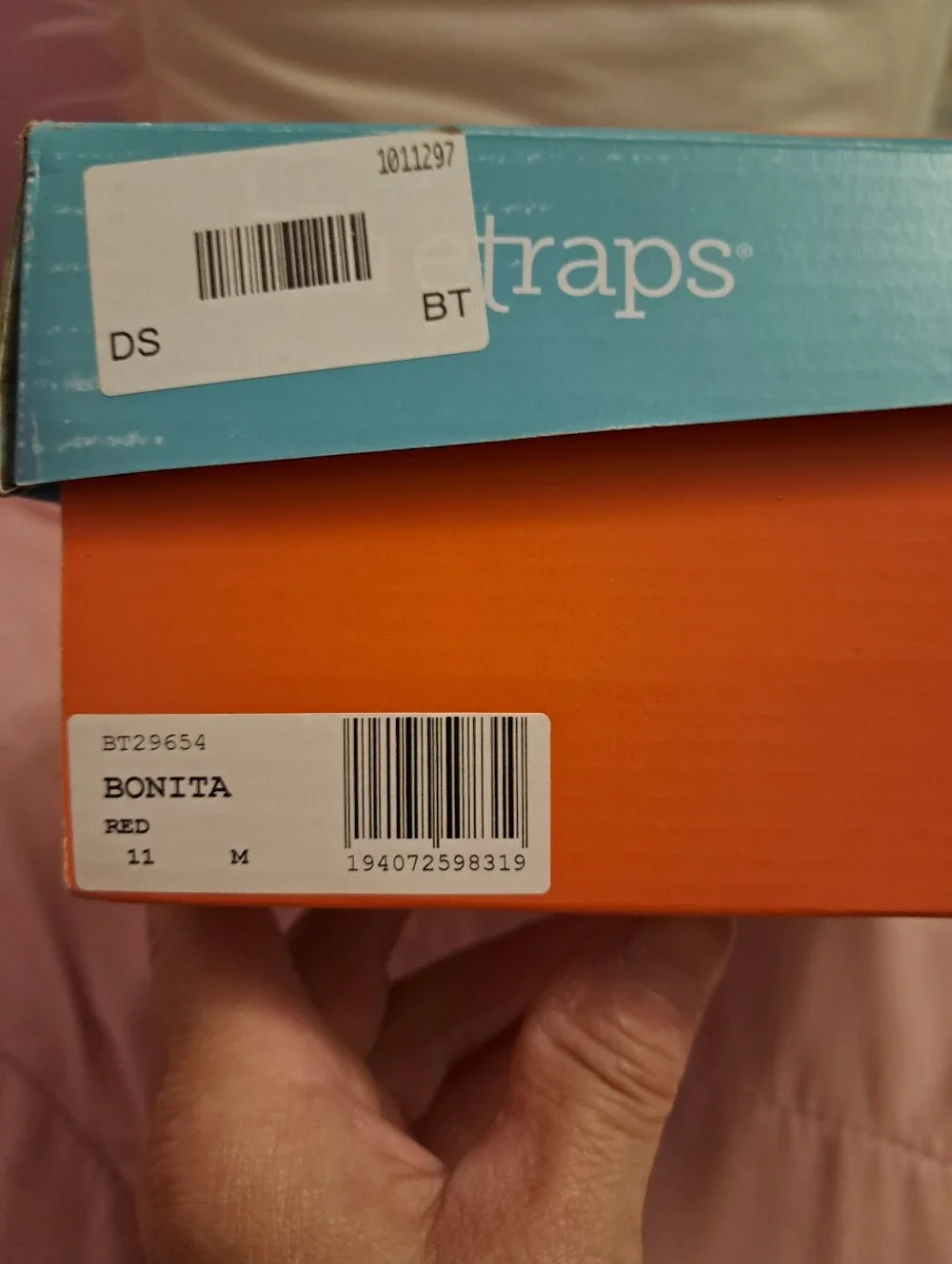 Baretraps Bonita Red Wedge Sandals